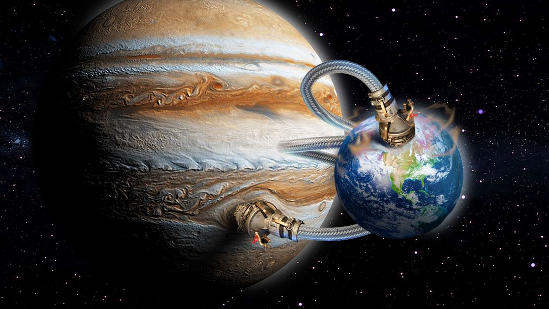 Exploring the impact of Jupiter's atmosphere on Earth