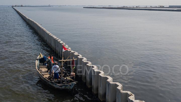 Penjelasan KKP tentang Izin Pembangunan Tembok Beton di Cilincing