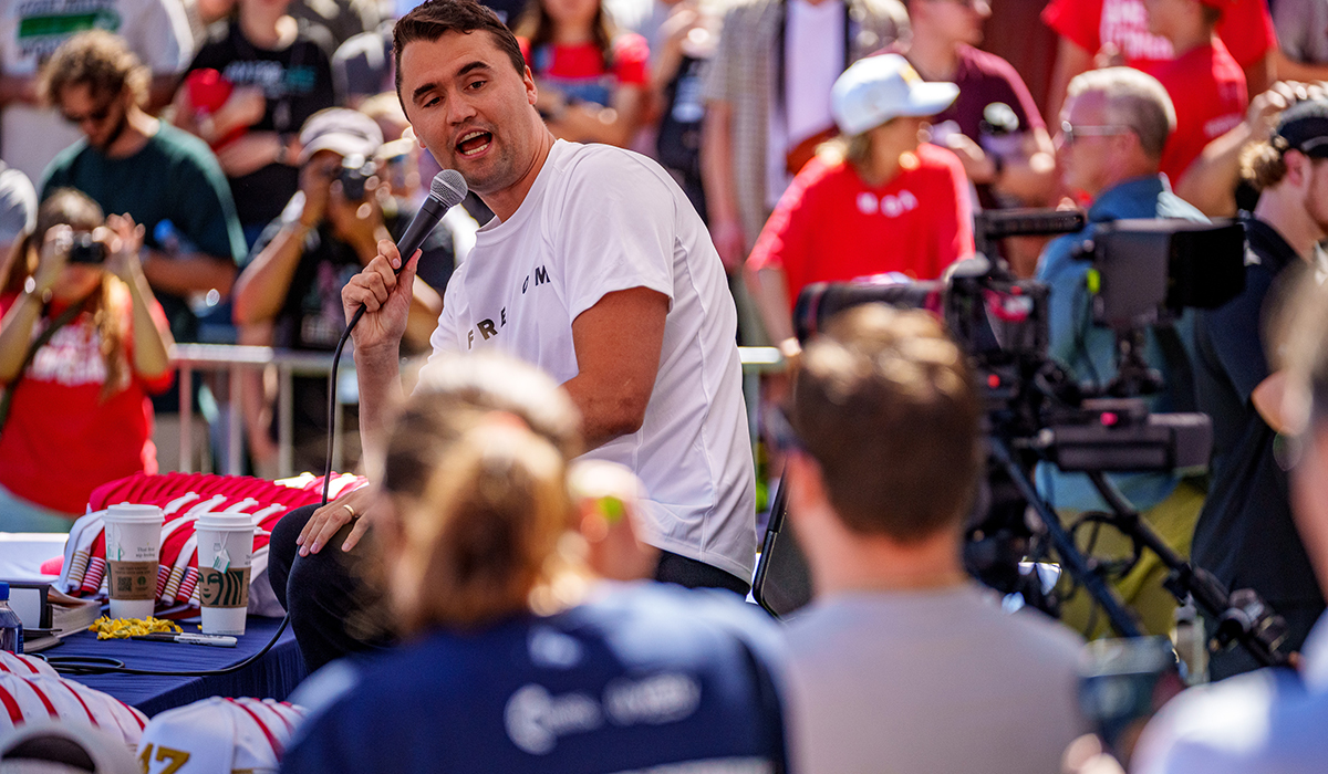 Charlie Kirk shooting suspect in custody, Donald Trump says