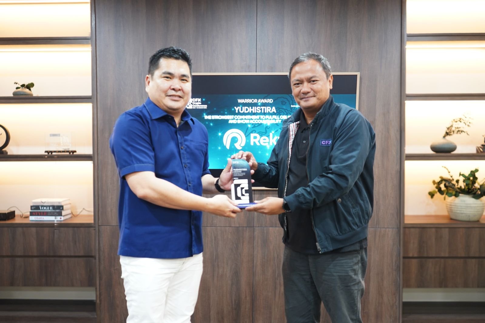 Memenangkan Penghargaan CFX, Reku Tunjukkan Komitmen pada Inovasi dan Edukasi Kripto