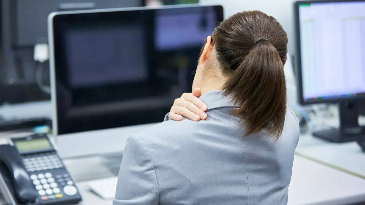 Picture of How to prevent and fix 'tech neck' before it becomes a pain in the neck