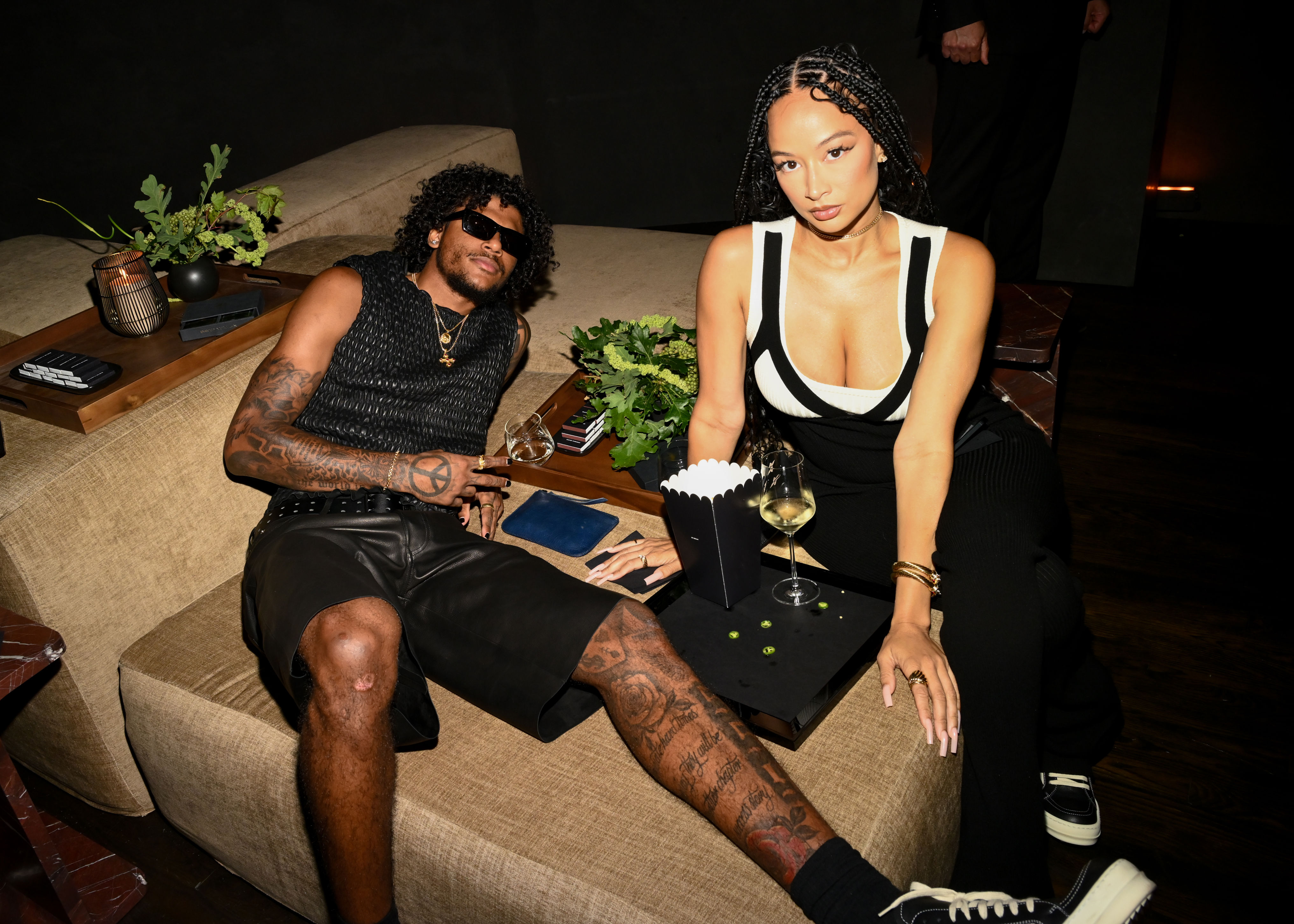 Draya Michele, 40, and NBA star boyfriend Jalen Green, 23, caught in heated  fight at NYFW event, image size:4065x2903