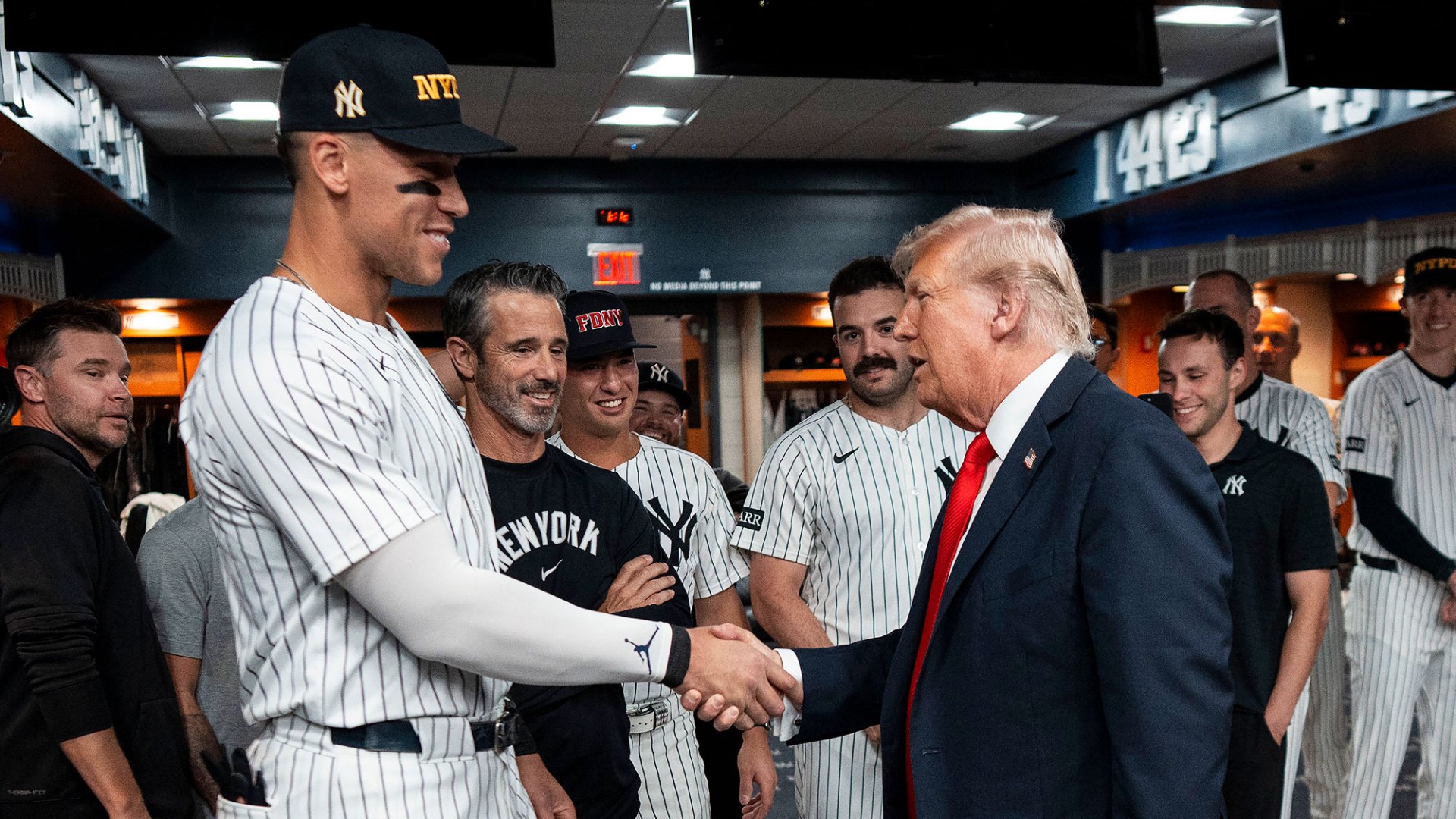 Aaron Judge Says Meeting Donald Trump Was 'Surreal,' Wants Him 'Around More'