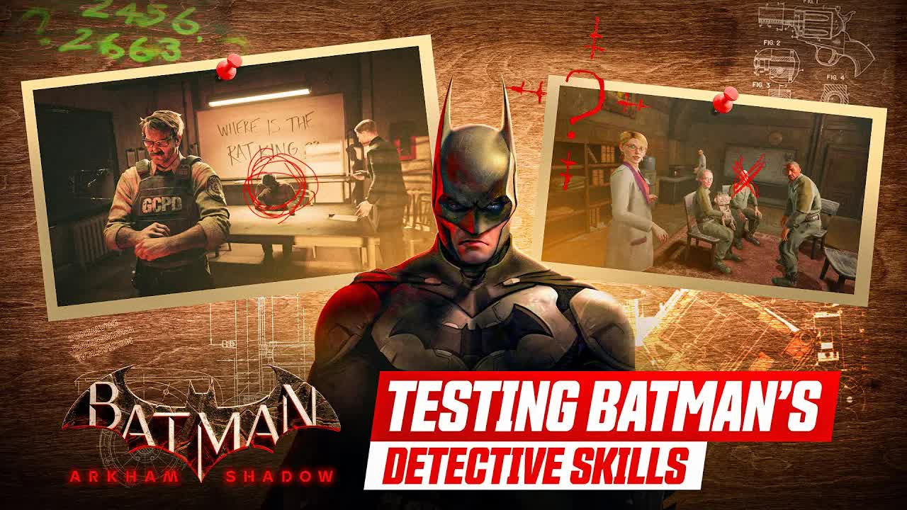 Testing Batman’s detective skills with Batman: Arkham Shadow!