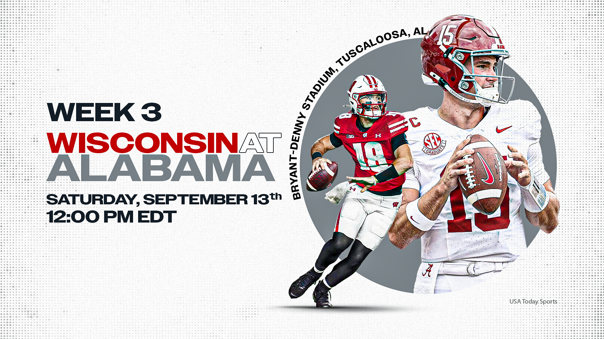 Alabama Vs Wisconsin Score Today Full Recap Highlights From Week 3 Win