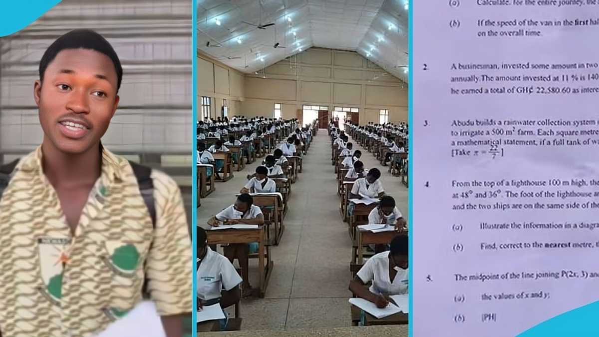 WASSCE: Core Maths exam leaves Ghanaian student disappointed and hopeless