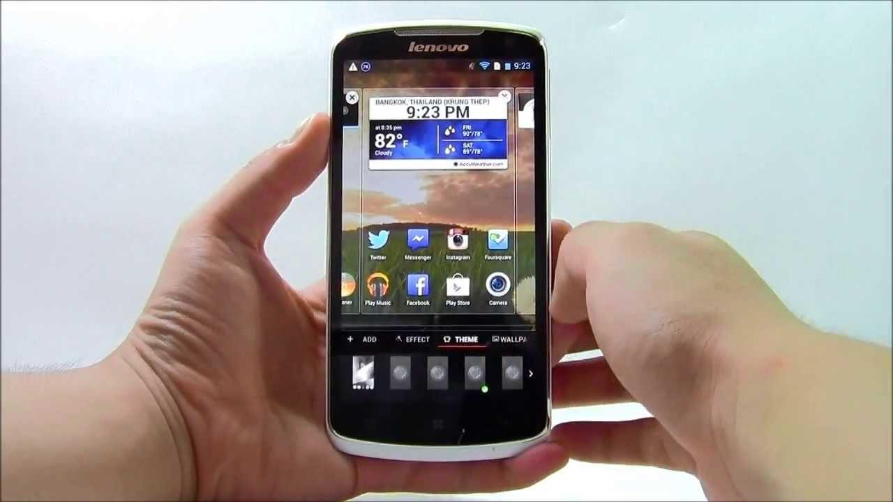 Lenovo S920 - Specifications visual data 2