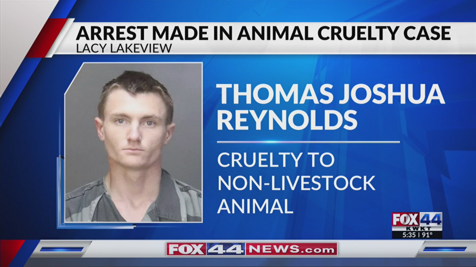 Arrest made in Lacy Lakeview animal cruelty case(02)