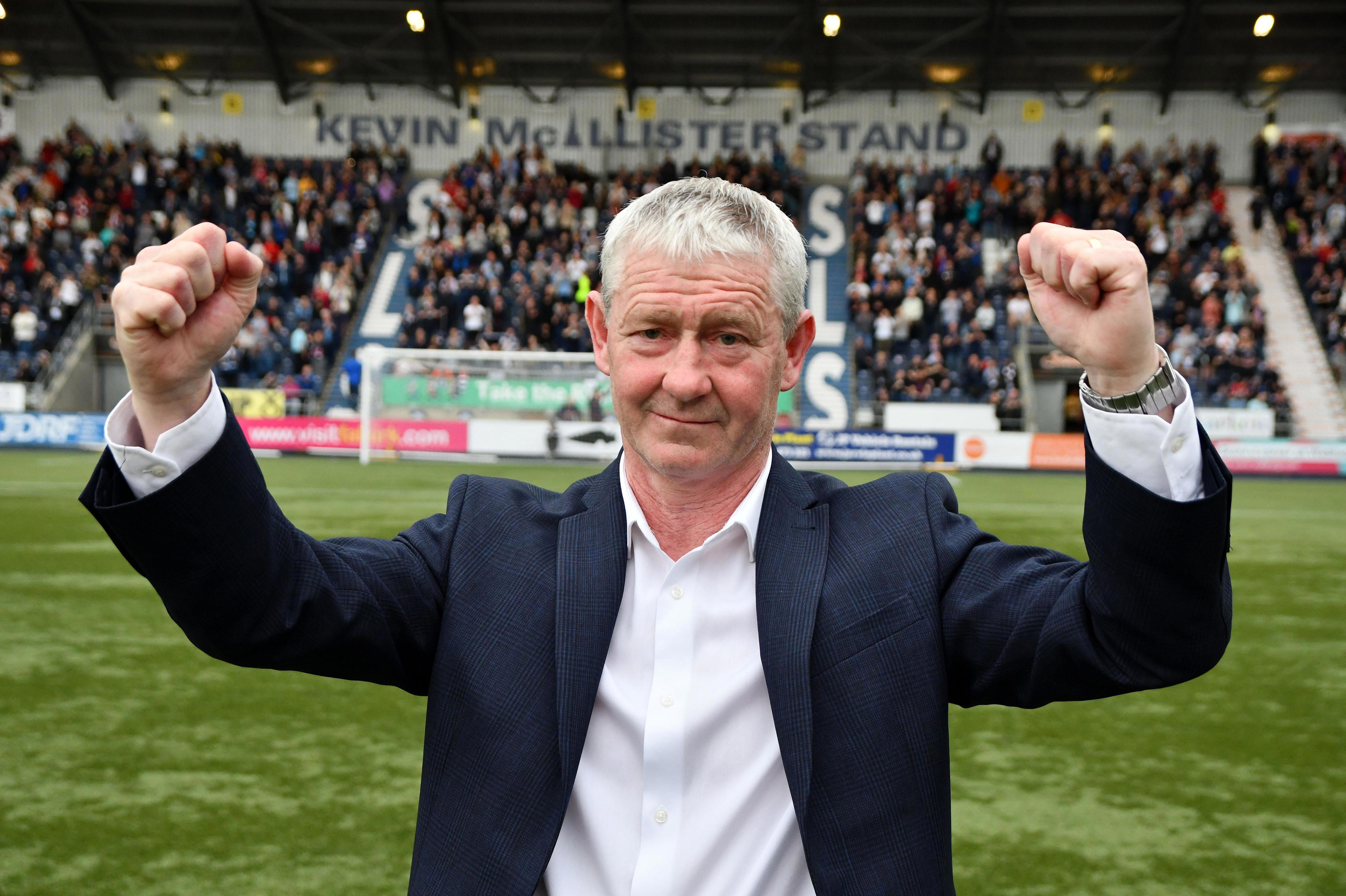 Falkirk icon Kevin McAllister named Lifetime Ambassador as Bairns ...