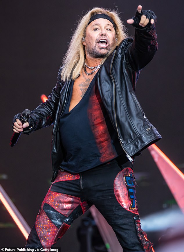 Motley Crue frontman Vince Neil reveals he suffered a stroke in his sleep