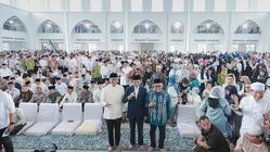 Menteri Agama Resmikan Masjid Raya Al-Bakrie, Pusat Ibadah dan Ekonomi Terbesar di Lampung