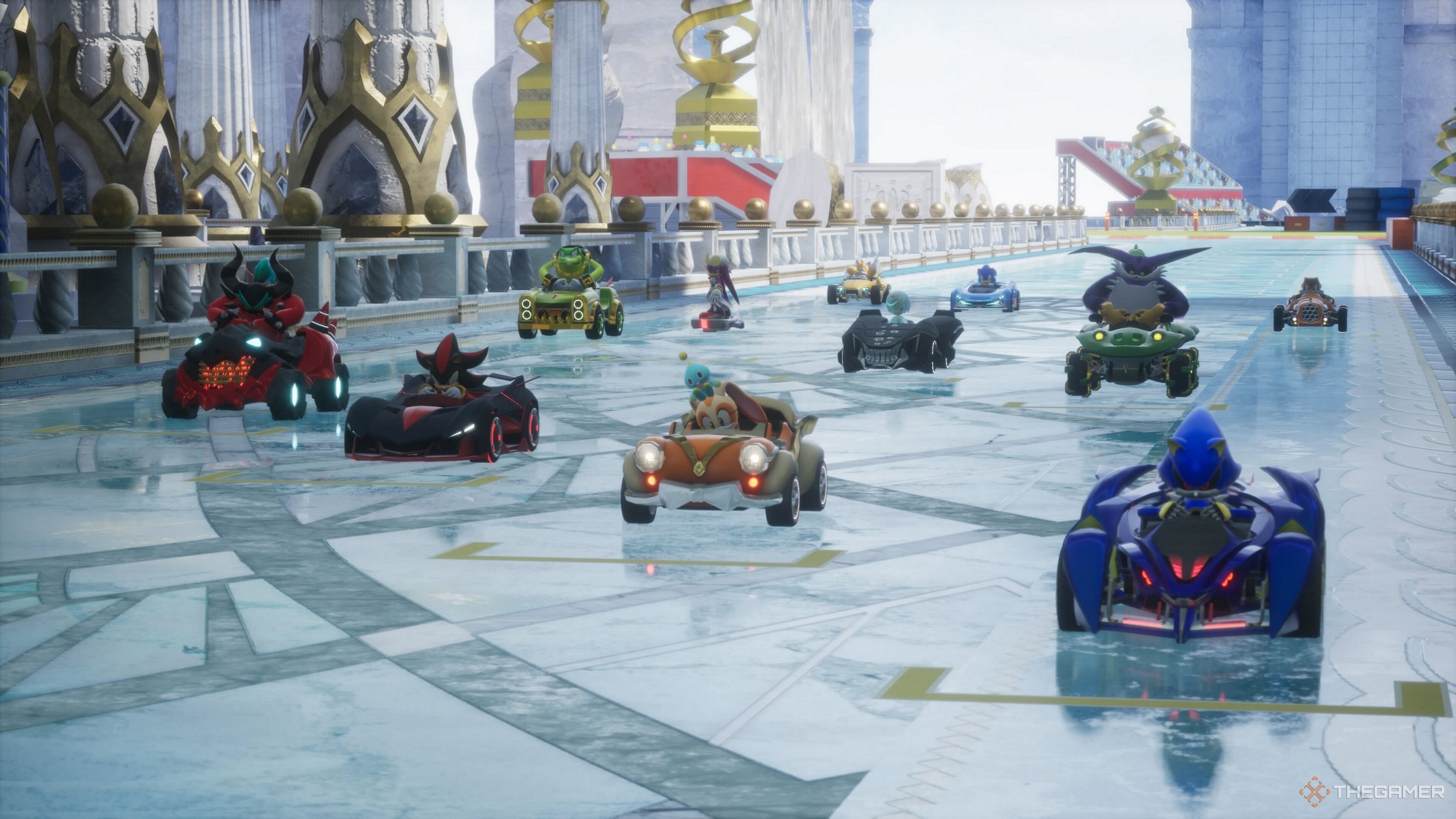 All characters and their stats in Sonic Racing: CrossWorlds