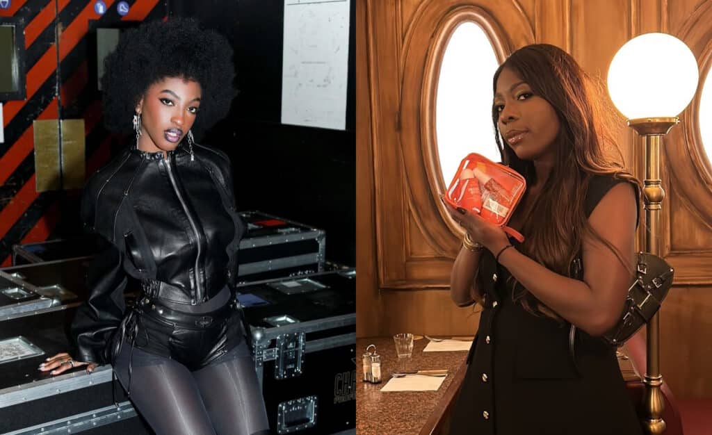 Romy de "Secret Story" et Ebony de la "Star Academy" réunies par Rihanna à  Paris (ou presque)