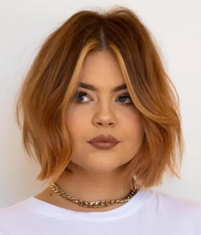 35 Gaya Rambut Pendek untuk Wanita Berbadan Gemuk agar Tampak Langsing 32 AA1MtztG