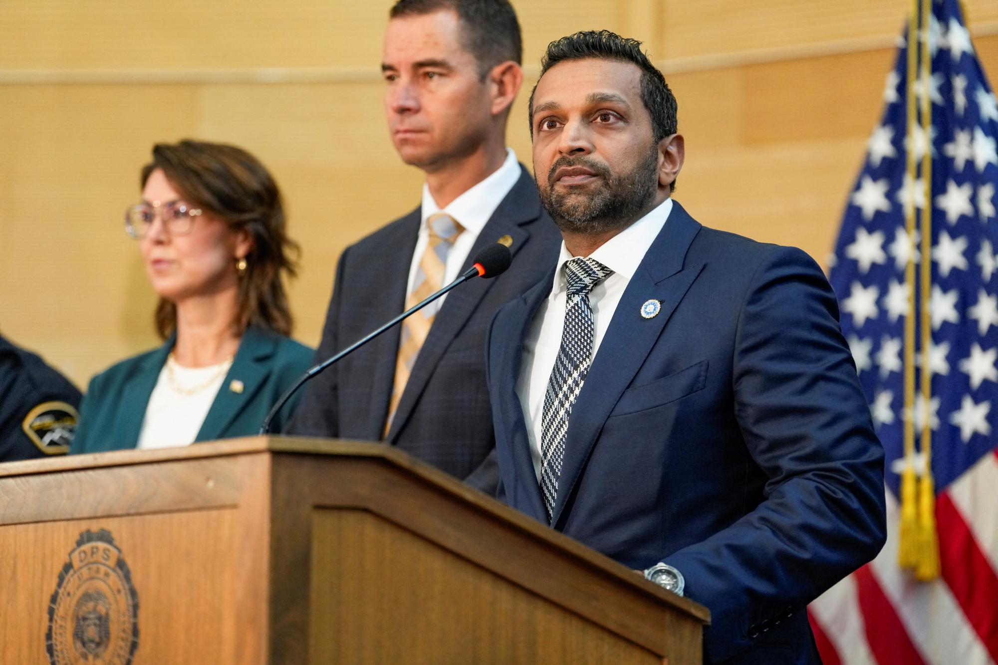 FBI director ridiculed by far right for clumsy response to Charlie Kirk’s killing