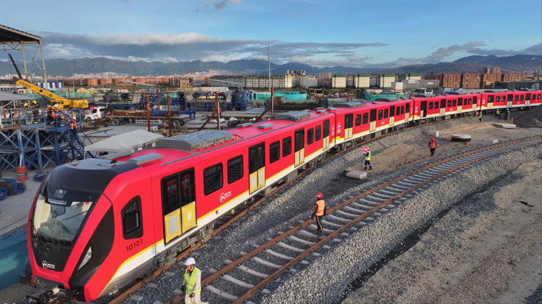 La obra de la primera línea del metro ya está en 62 % de ejecución y tal vez lo que más impacto ha tenido es ver cómo las construcciones avanzan.