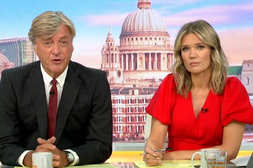 Richard Madeley and Charlotte Hawkins on Good Morning Britain