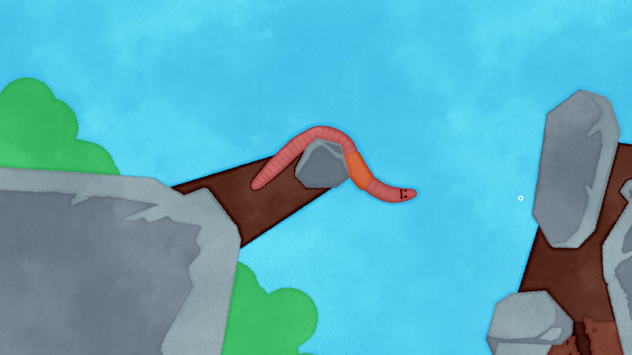 This physics platformer about a wiggly worm that travels into space has ...