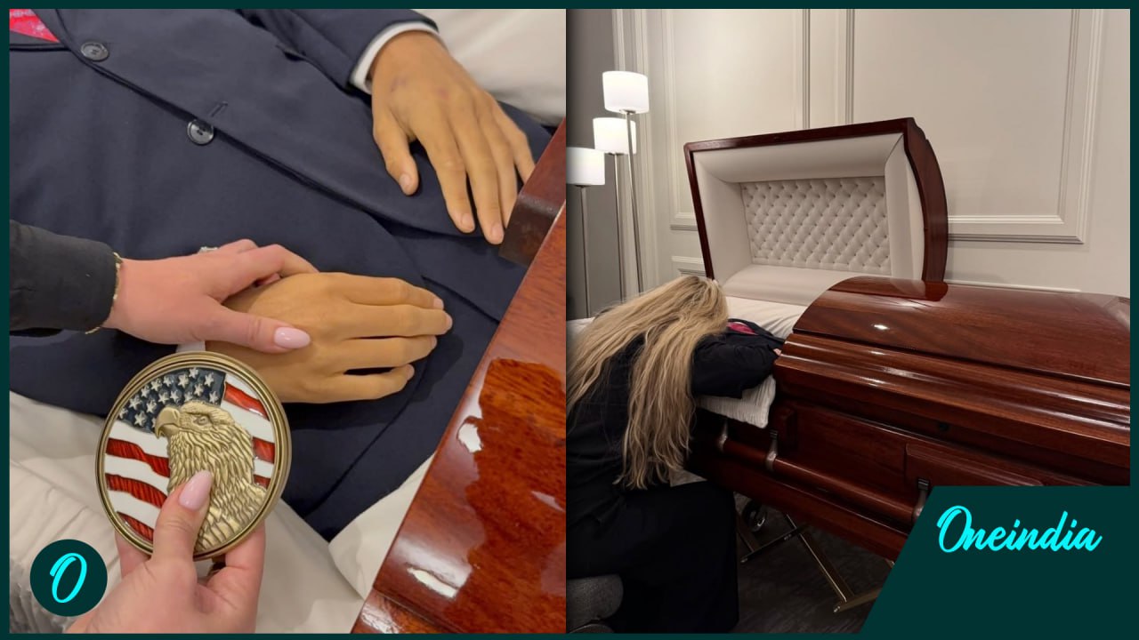 Charlie Kirk’s Wife, Erika Weeps at His Open Casket Erika’s