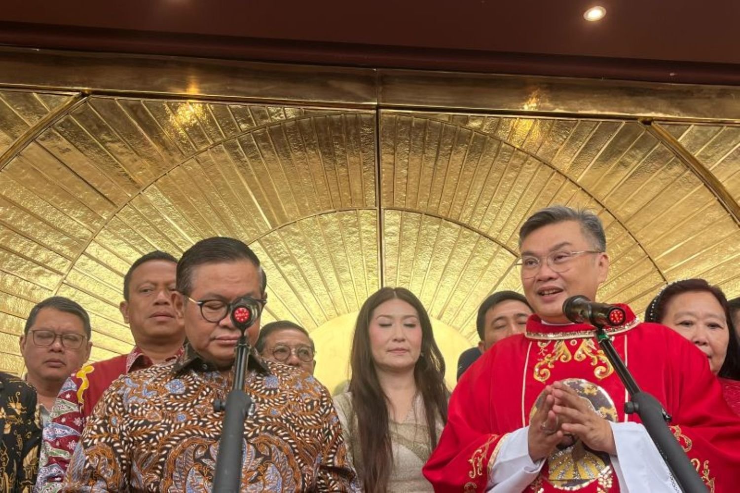 Pramono Akhiri 33 Tahun Penantian dengan Peresmian Gereja Kalvari Lubang Buaya