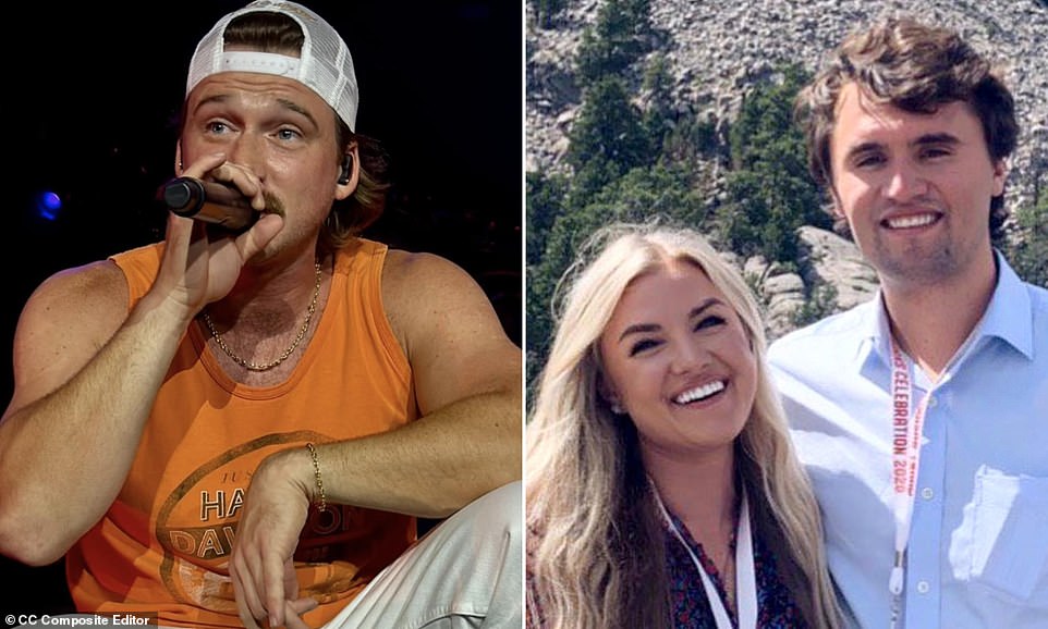 Morgan Wallen stops show to 'send prayers' to Charlie Kirk's widow