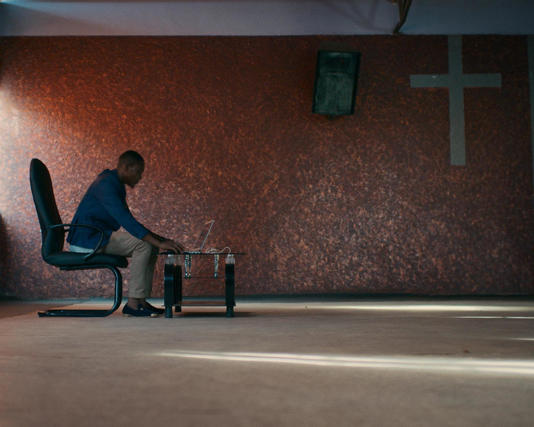 The writers create fake IDs, using white profiles and names, because they say it helps convince clients they are up to the task. Photograph: Channel 4