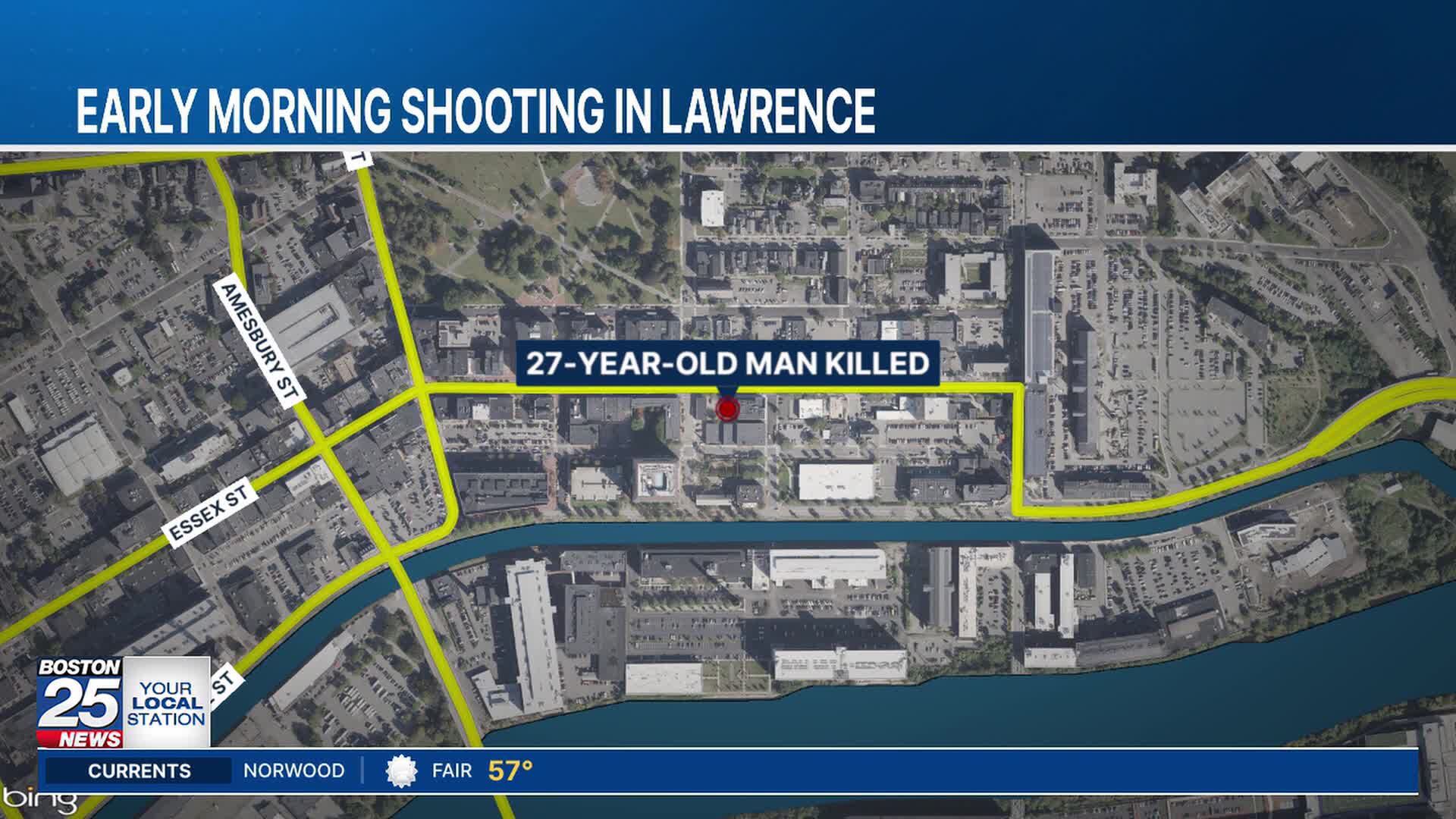27-year-old man killed in early morning shooting in Lawrence