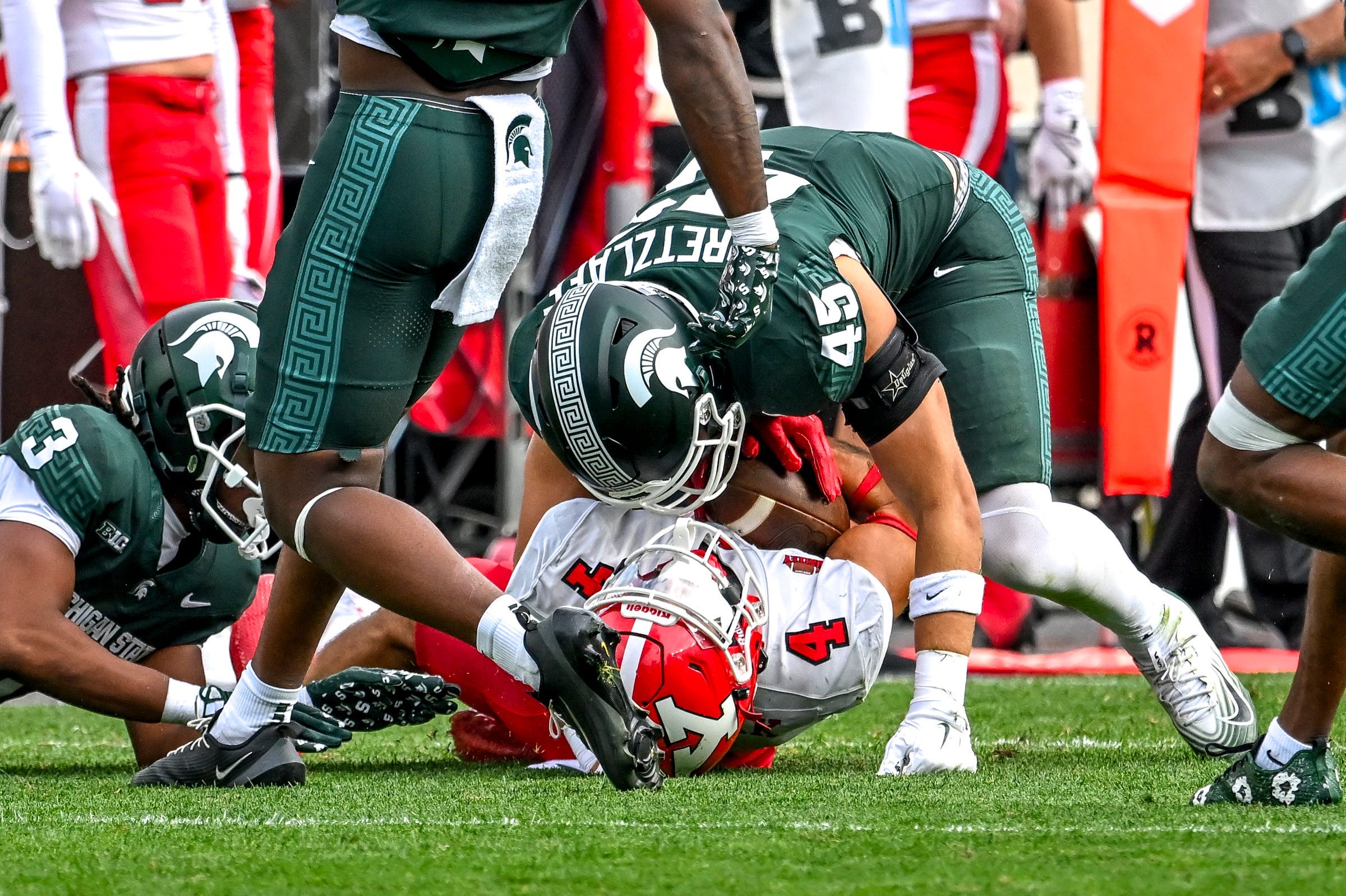 Key MSU football player hints at return next season under new coaching ...