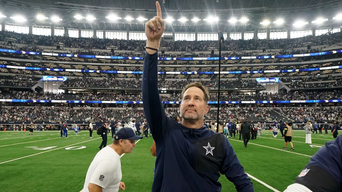 Cowboys' Brian Schottenheimer gets 1st win after 'crazy week'