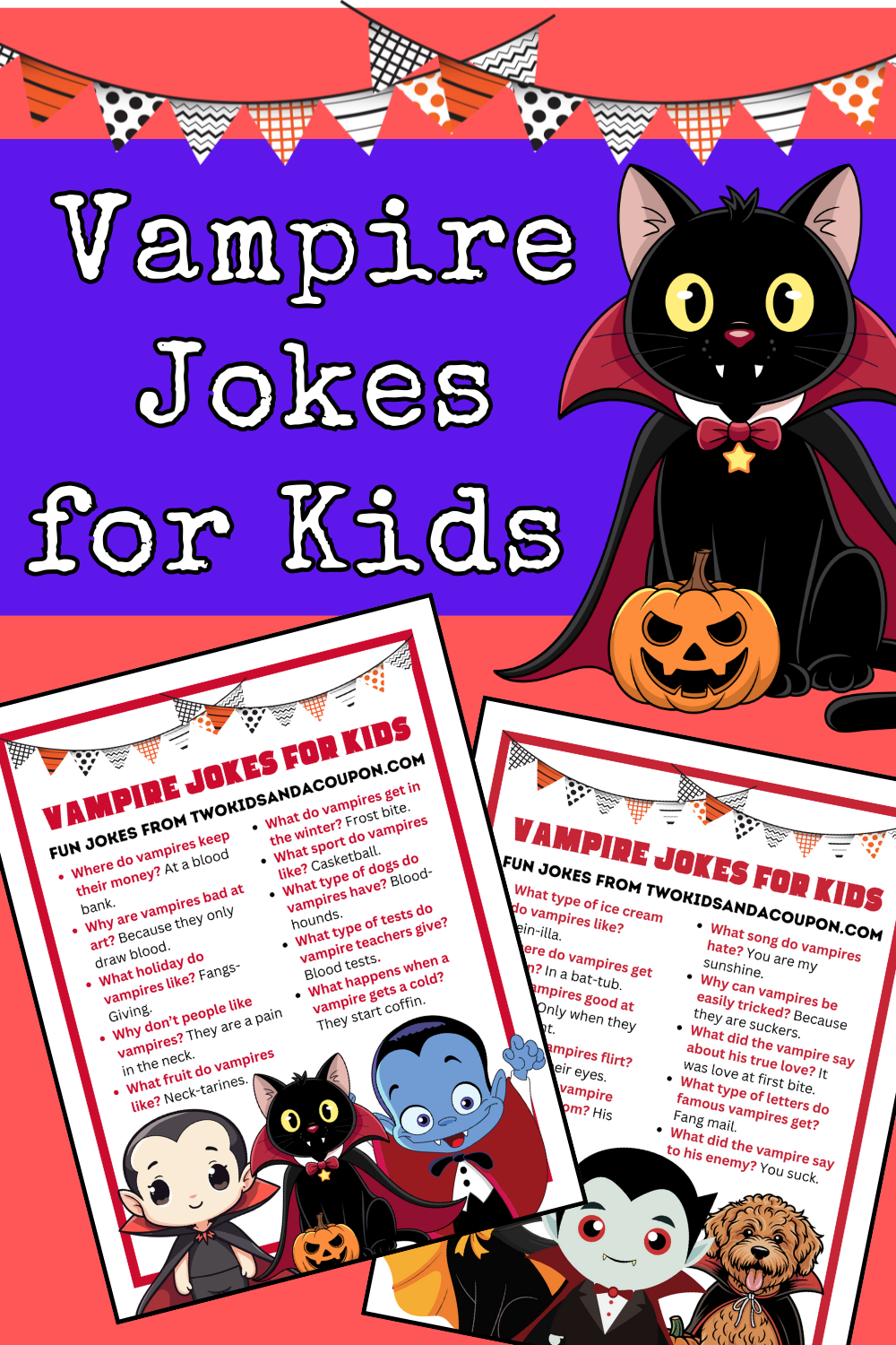 Get a Fang-tastic Laugh! 20 Vampire Jokes for Kids
