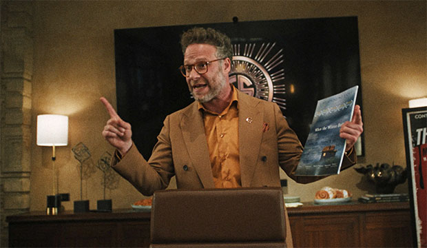Seth Rogen makes Emmys history with 4 wins for ‘The Studio'