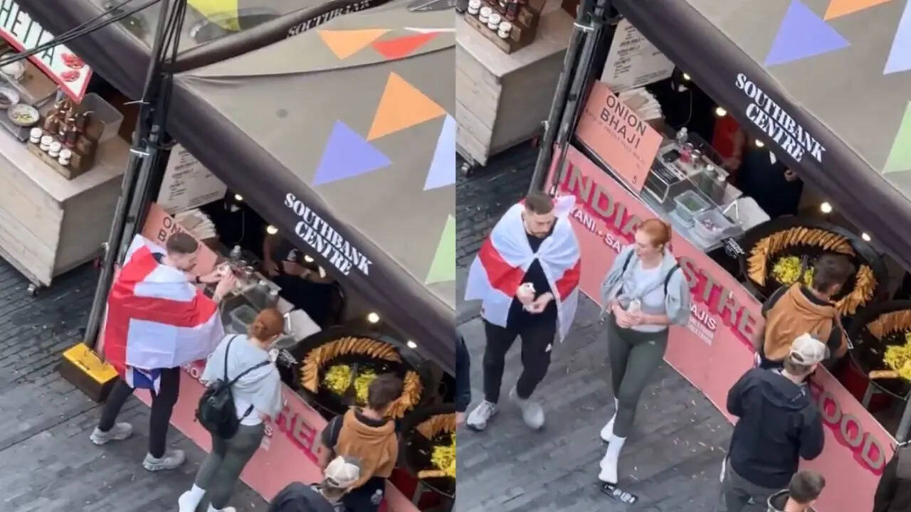 London Anti-Immigration Protesters Enjoy Onion Bhajis From Indian ...