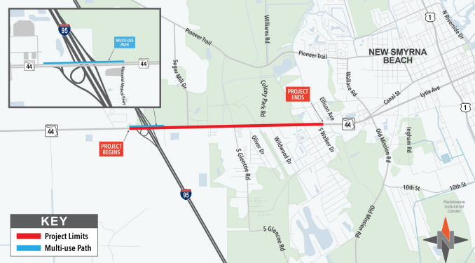 Resurfacing Improvement Project Coming To 2 5 Mile Segment Of SR 44 In