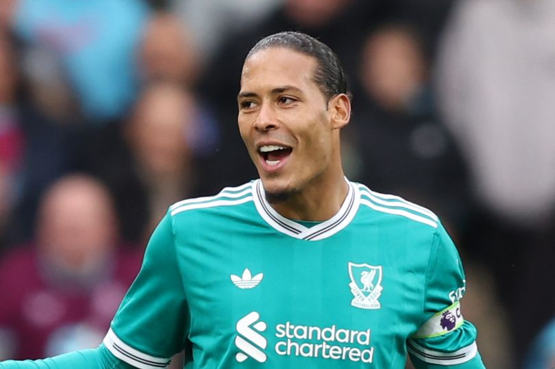 Liverpool captain Virgil van Dijk.