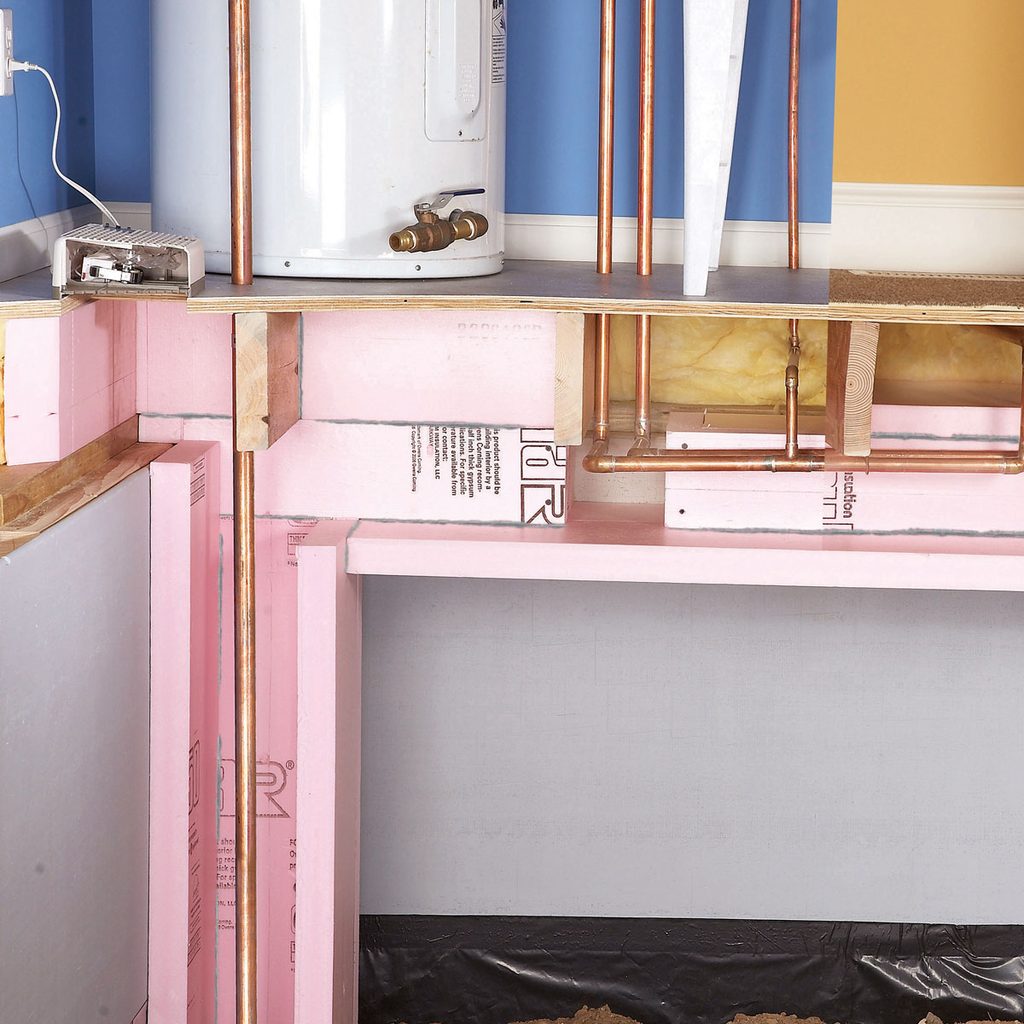 Insulate pipes