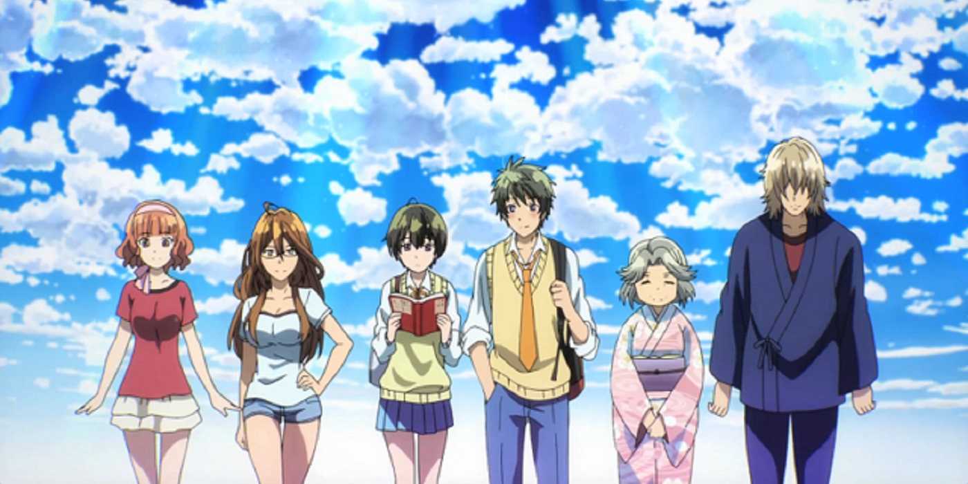 Image shows the main cast of Kawai Complex