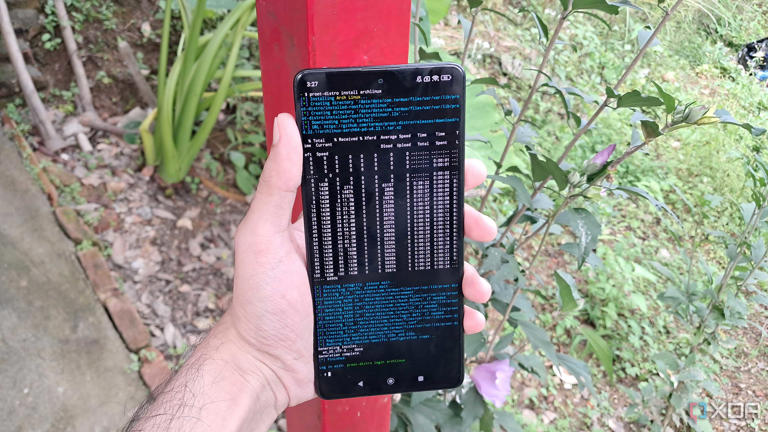 I tried turning my old Android phone into a Linux server, but ended up ...
