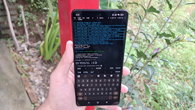 I tried turning my old Android phone into a Linux server, but ended up ...