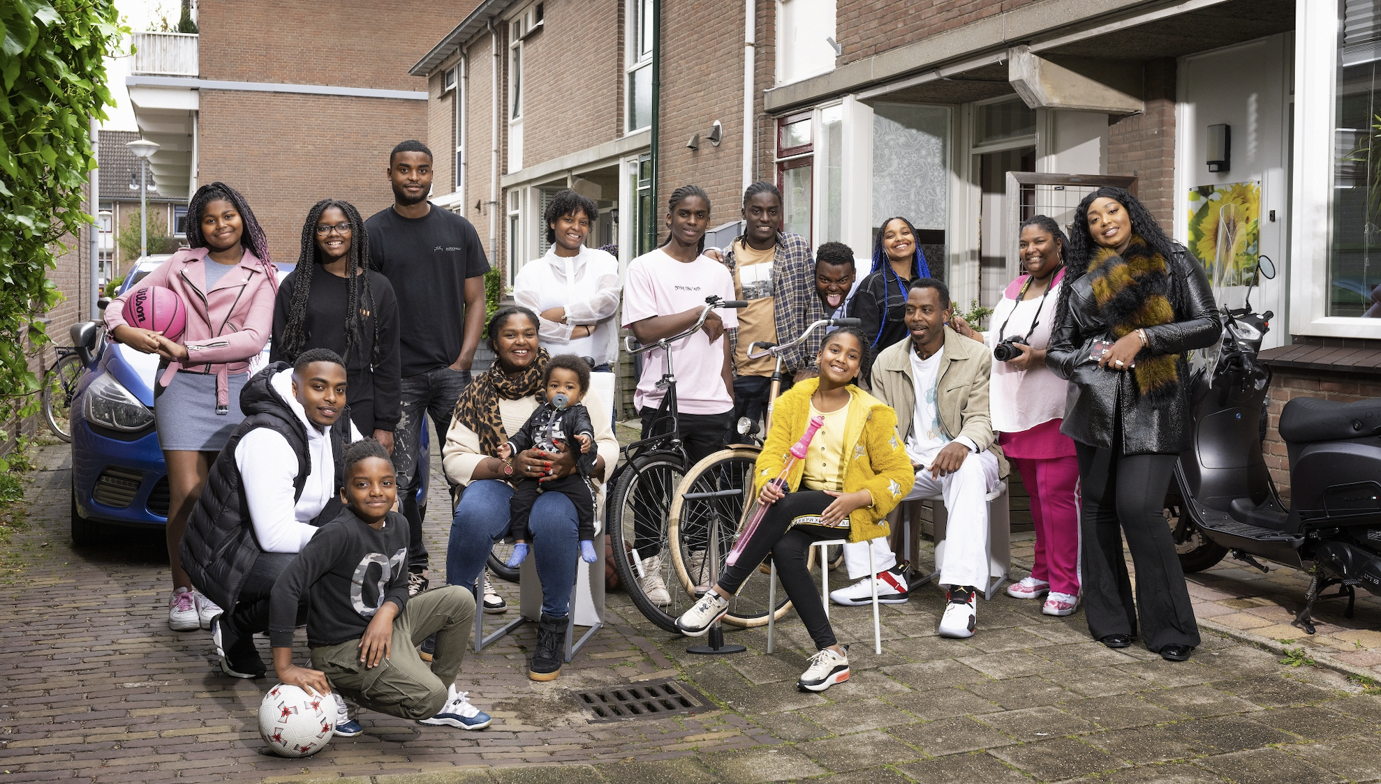 Familie Baumgard in Een huis vol