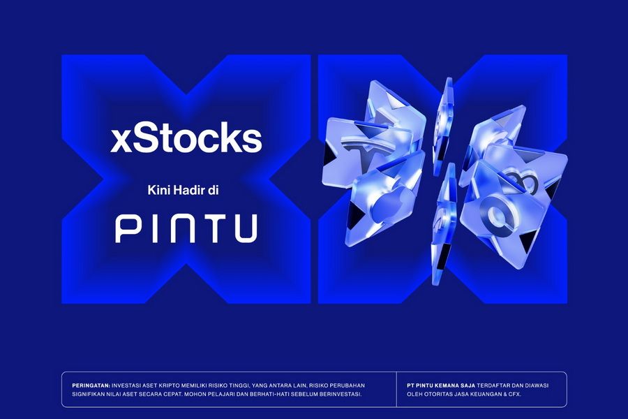 PINTU Luncurkan xStocks, Mudahkan Tokenisasi Saham