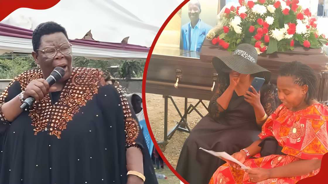 Omuga Kabisae: Drama at ex-KBC broadcaster's funeral as mum-in-law complains about disrespect, food