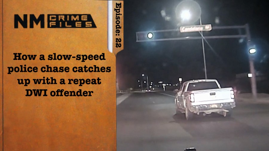 How a slow-speed police chase catches up with a repeat DWI offender; NM ...
