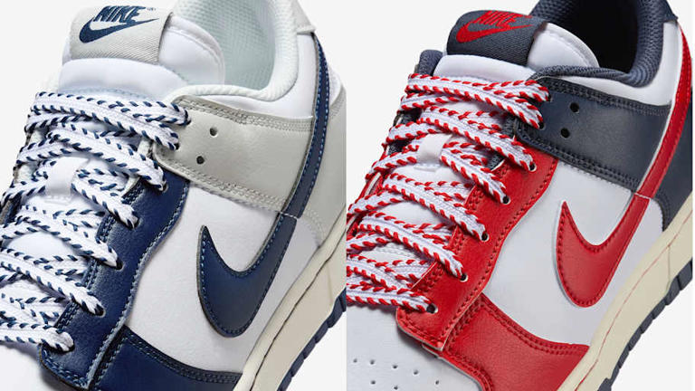 The Nike Dunk Low 'Yankees' and 'Red Sox' Are Under $61 for Black