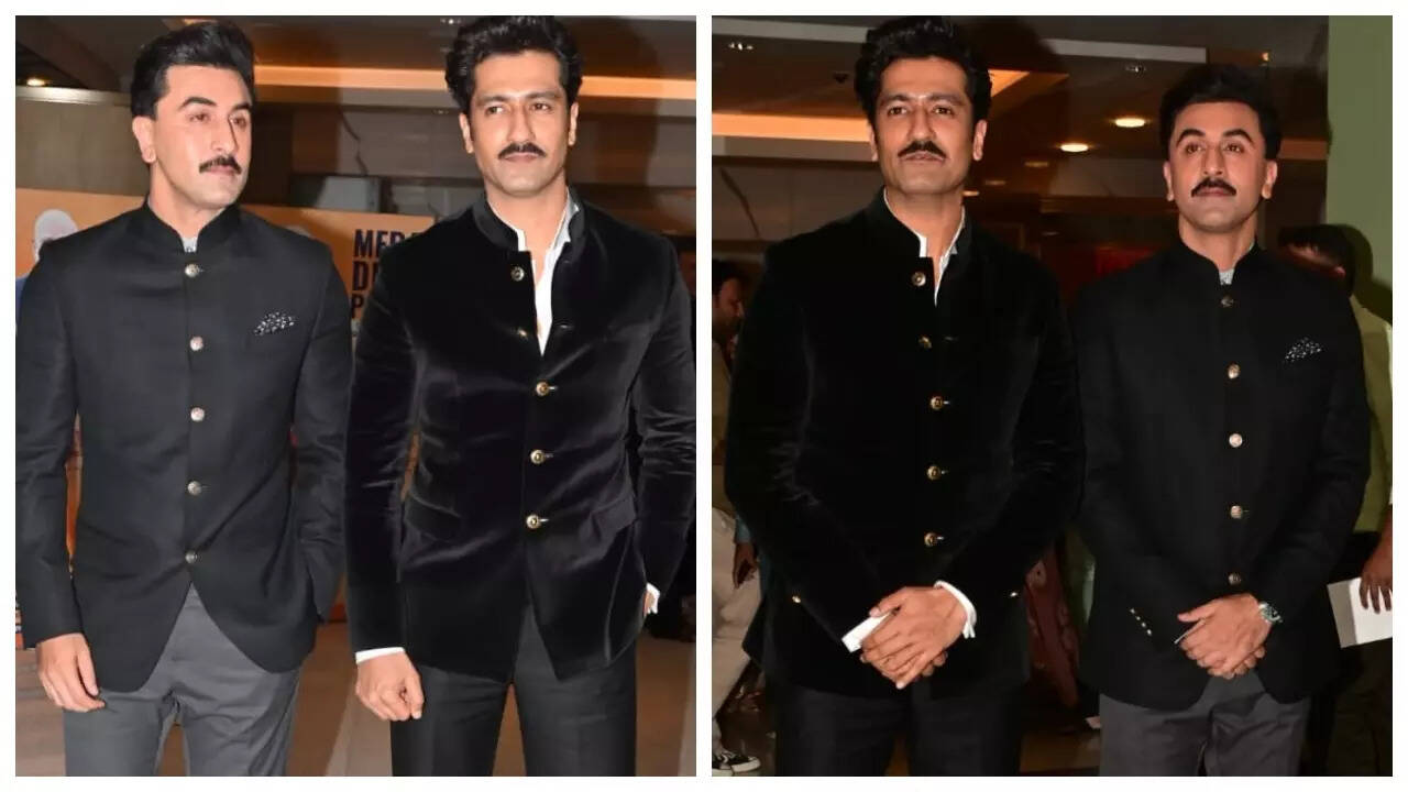 Ranbir Kapoor and Vicky Kaushal steal the spotlight with their TWINNING