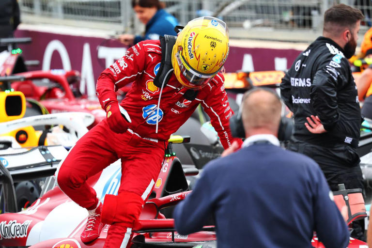 Lewis Hamilton defending ignoring Ferrari team orders