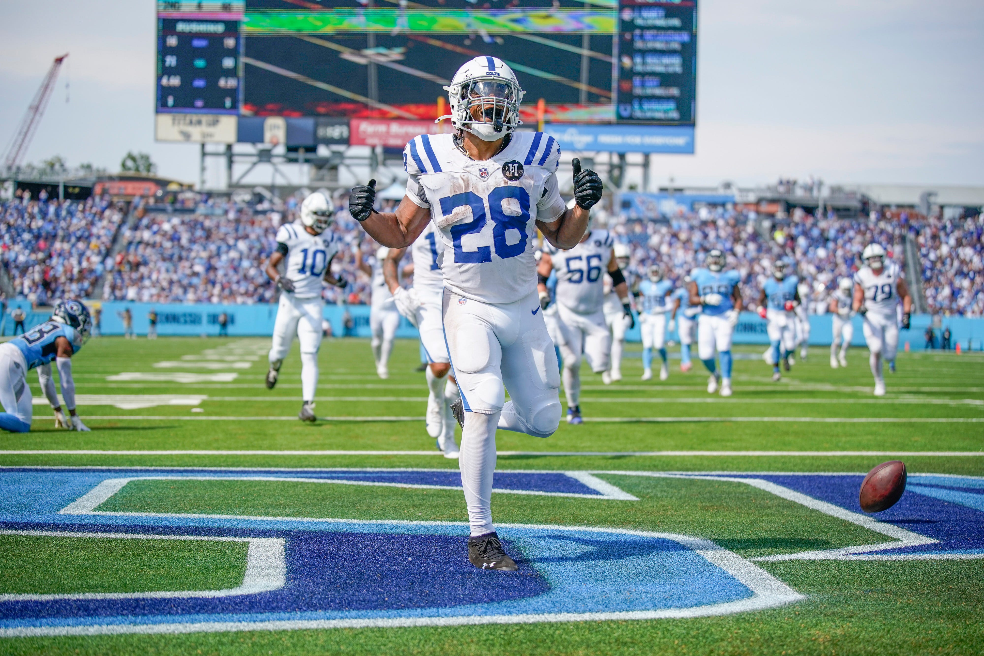 Titans vs Colts box score, player stats, game stats, score summary