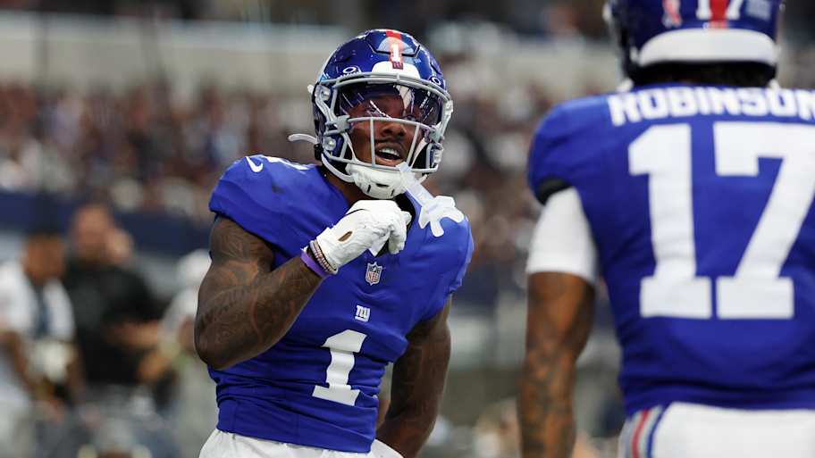 Malik Nabers Highlights DFS Showdown Plays For Giants vs. Chiefs