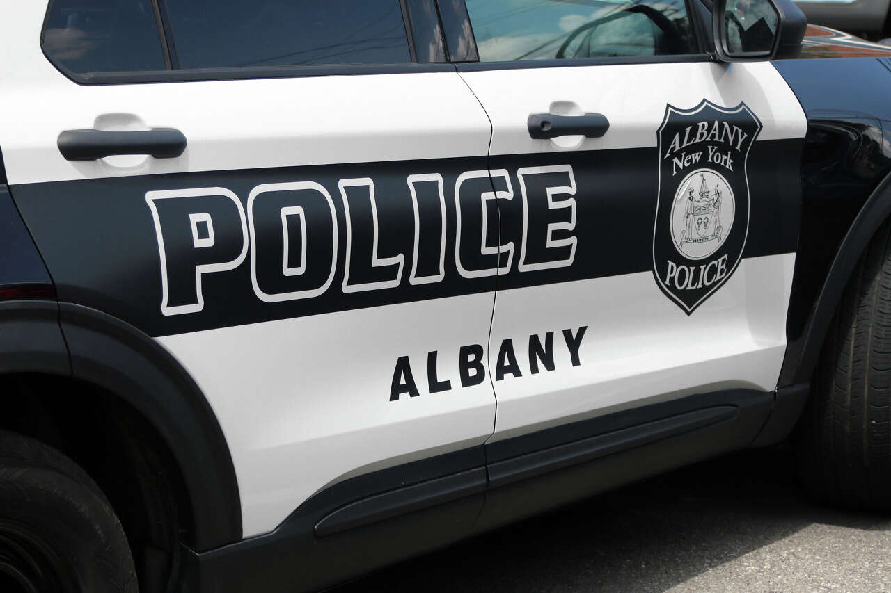 Driver accused of illegal U-turn strikes Albany police car on Central Avenue<br><br>