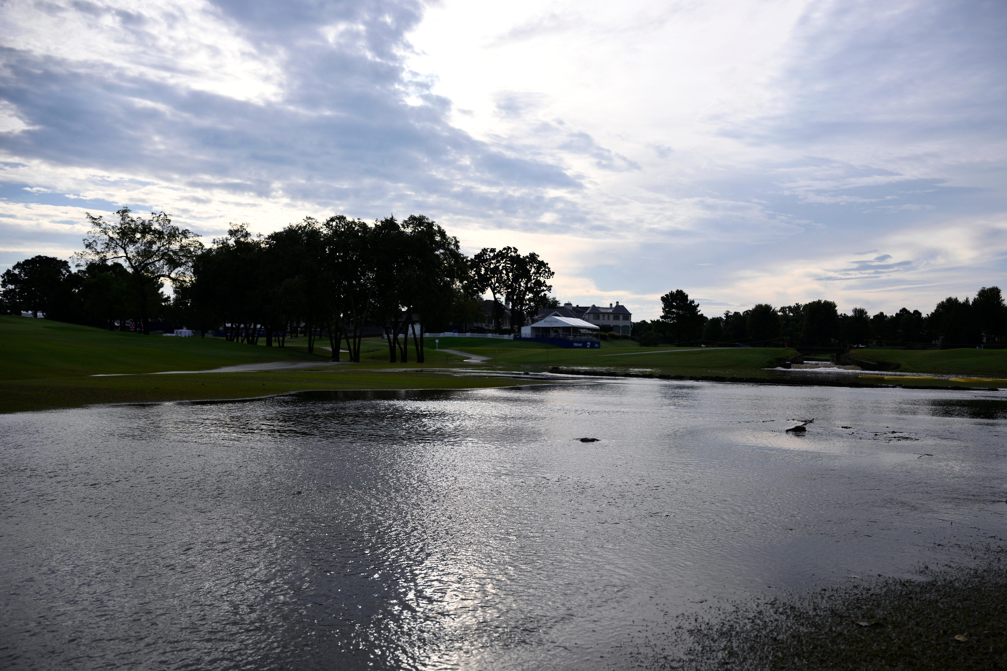 Photos show flooding, course conditions that forced LPGA to cancel