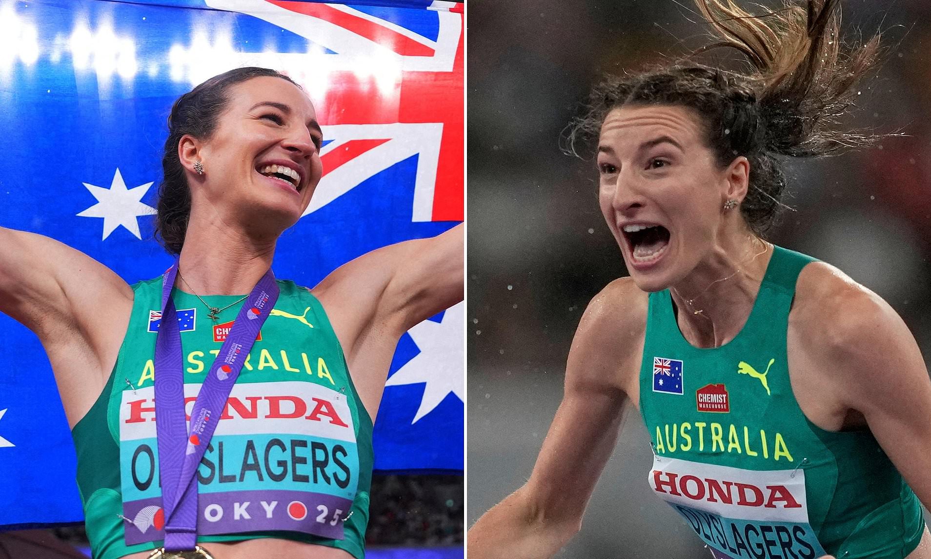 Aussie Nicole Olyslagers soars to high jump gold in Tokyo
